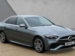 Grey Used 2024 Mercedes C300e AMG Line Premium Sedan | £35,995 (Fair price)