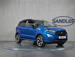 Blue Used 2019 Ford Ecosport ST-Line SUV | £9,299 (Fair price)