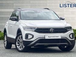 White Used 2023 VW T-Roc Life SUV | £20,500 (Good price)