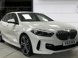 White Used 2021 BMW 118 M Sport Hatchback | £21,250 (Fair price)