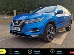 Blue(a) Used 2018 Nissan Qashqai Tekna SUV | £9,050 (Fair price)