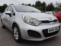 Silver Used 2014 Kia Rio Hatchback | £4,995 (Fair price)
