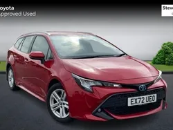 Red Used 2022 Toyota Corolla Estate | £21,817 (Fair price)
