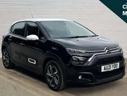 Black Used 2021 Citroën C3 Flair Hatchback | £10,655 (Fair price)