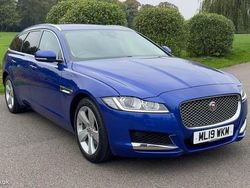 Blue Used 2019 Jaguar XF Portfolio Sedan | £14,995 (Fair price)