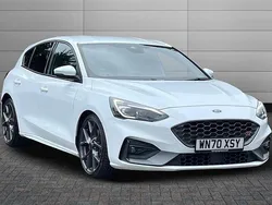 Frozen white Used 2020 Ford Focus ST Hatchback | £16,250 (Fair price)