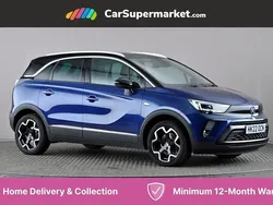 Blue Used 2022 Vauxhall Crossland Ultimate SUV | £13,097 (Fair price)