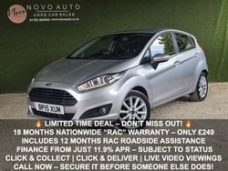 Silver Used 2015 Ford Fiesta Titanium Hatchback | £4,290 (Fair price)