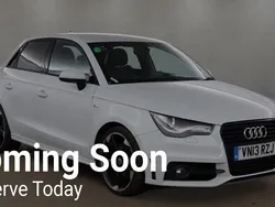White Used 2013 Audi A1 Sportback Black Edition Hatchback | £6,995 (Fair price)