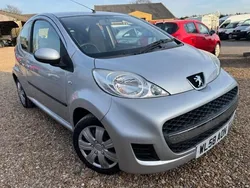 Silver Used 2009 Peugeot 107 Hatchback | £3,499 (Fair price)