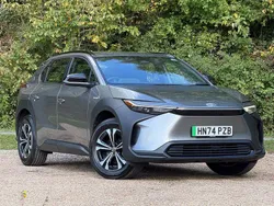 Precious metal Used 2024 Toyota bZ4X PURE SUV | £23,608 (Fair price)