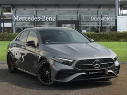 Grey Used 2025 Mercedes A180 AMG Line Premium Plus Sedan | £30,495 (Expensive)