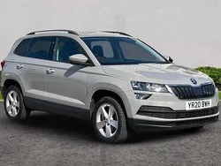 Meteor grey Used 2020 Skoda Karoq SE SUV | £18,302 (Fair price)