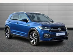 Blue Used 2022 VW T-Cross R-line SUV | £20,490 (Fair price)