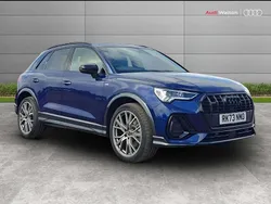Blue Used 2023 Audi Q3 Black Edition SUV | £35,990 (Fair price)