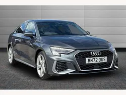 Daytona grey met Used 2022 Audi A3 S-Line Sedan | £19,950 (Fair price)
