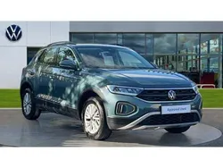 Blue Used 2024 VW T-Roc Life SUV | £20,309 (Fair price)