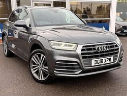 Grey Used 2018 Audi Q5 S-Line SUV | £16,995 (Fair price)