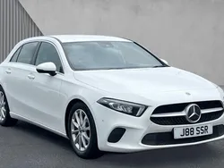 White Used 2019 Mercedes A180 Executive Hatchback | £14,823 (Fair price)
