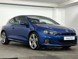 Blue Used 2017 VW Scirocco R-line Coupe | £13,495 (Fair price)