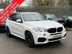White Used 2018 BMW X5 M Sport SUV | £27,449 (A bit pricey)