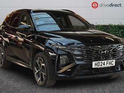 Black Used 2024 Hyundai Tucson N Line SUV | £27,550 (Expensive)