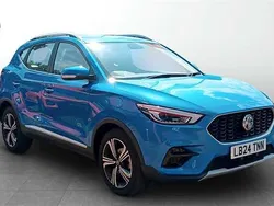 Blue Used 2024 MG ZS Excite Sedan | £13,999 (Fair price)