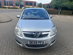 Silver Used 2009 Vauxhall Zafira Elite MPV | £3,799 (Fair price)
