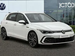 White Used 2024 VW Golf VIII GTD Hatchback | £31,467 (A bit pricey)