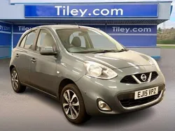 Grey Used 2015 Nissan Micra Tekna Hatchback | £5,590 (Fair price)