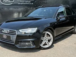 Black Used 2017 Audi A4 S-Line Estate | £11,495 (Fair price)