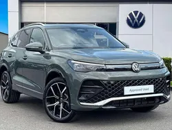 Green New 2025 VW Tiguan R-line SUV | £40,989 (Fair price)