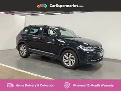 Black Used 2022 VW Tiguan Life SUV | £18,697 (Fair price)