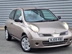 Beige Used 2009 Nissan Micra Visia Hatchback | £1,495 (Super price)