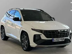 White Used 2022 Hyundai Tucson N Line SUV | £25,227 (Fair price)