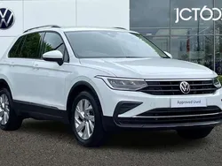 White Used 2021 VW Tiguan Life SUV | £19,938 (Fair price)