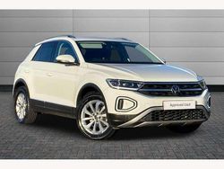 White Used 2023 VW T-Roc Style SUV | £19,950 (Fair price)