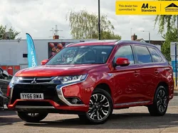 Red Used 2016 Mitsubishi Outlander P-HEV Estate | £12,995 (A bit pricey)