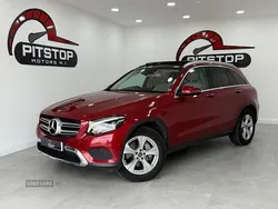 Red Used 2018 Mercedes GLC220 Premium Estate | £17,490 (Fair price)