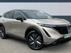 Silver Used 2024 Nissan Ariya Evolve SUV | £34,177 (Expensive)