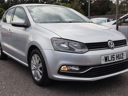 Silver Used 2015 VW Polo SE Hatchback | £7,690 (Fair price)