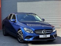 Blue Used 2019 Mercedes C220 SE Sedan | £10,995 (Super price)