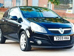 Black Used 2009 Vauxhall Corsa Hatchback | £2,000 (Good price)