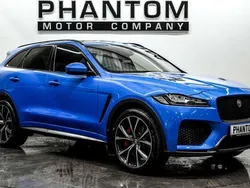 Blue Used 2019 Jaguar F-Pace Supercharged SUV | £36,490 (Fair price)