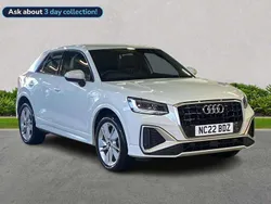 White Used 2022 Audi Q2 S-Line SUV | £21,901 (Good price)