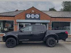 Black Used 2012 Mitsubishi L200 Warrior Pickup | £7,995 (A bit pricey)