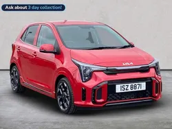 Red Used 2025 Kia Picanto GT-Line Hatchback | £16,395 (A bit pricey)