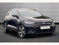 Black Used 2023 VW T-Roc R-line SUV | £23,495 (Fair price)