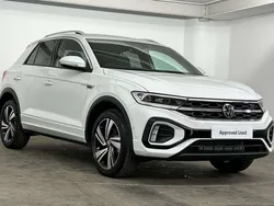 White Used 2025 VW T-Roc R-line SUV | £36,995
