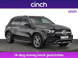 Black Used 2021 Mercedes GLE350e AMG line SUV | £34,799 (Good price)